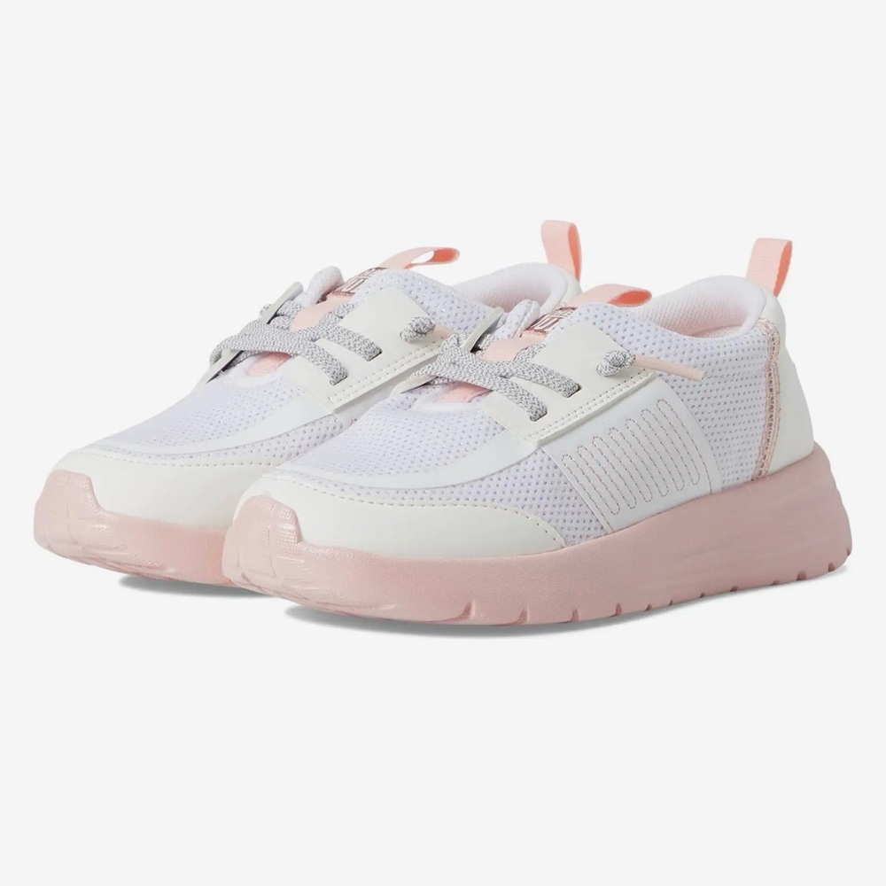 Hey Dude Big Kids Sneakers in Pink and White